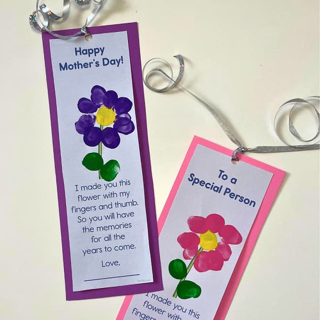 Easy Handprint Keepsake Ideas for Mother's Day - Twinkl